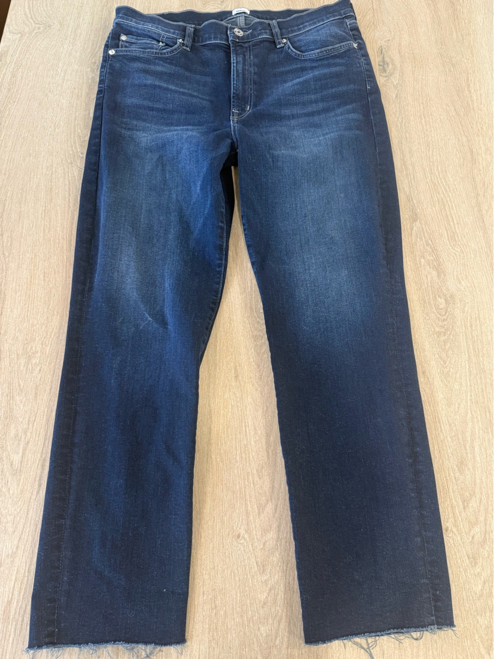 Edwin 1947 Lark Mid Rise Bootcut Jeans Flashback Dark Wash Western Stretch 32